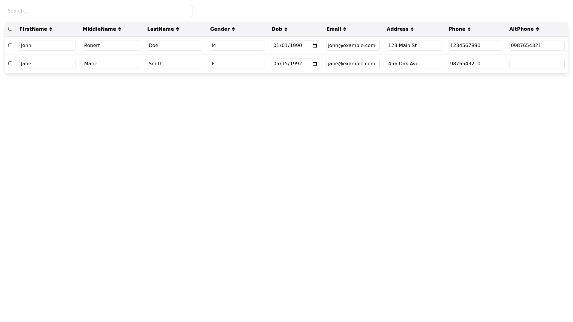 Component Preview