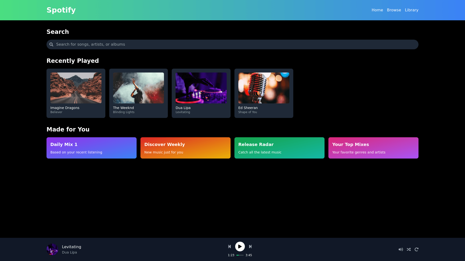 Component Preview