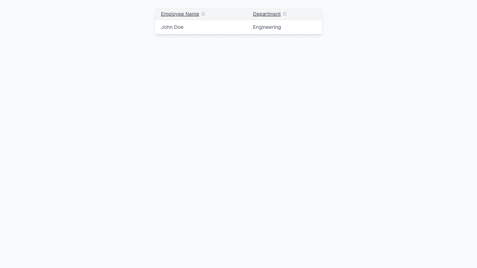 Component Preview