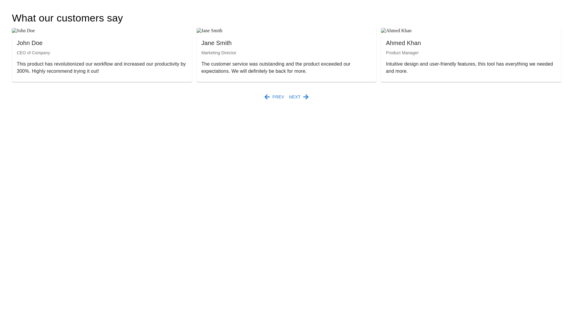 Component Preview