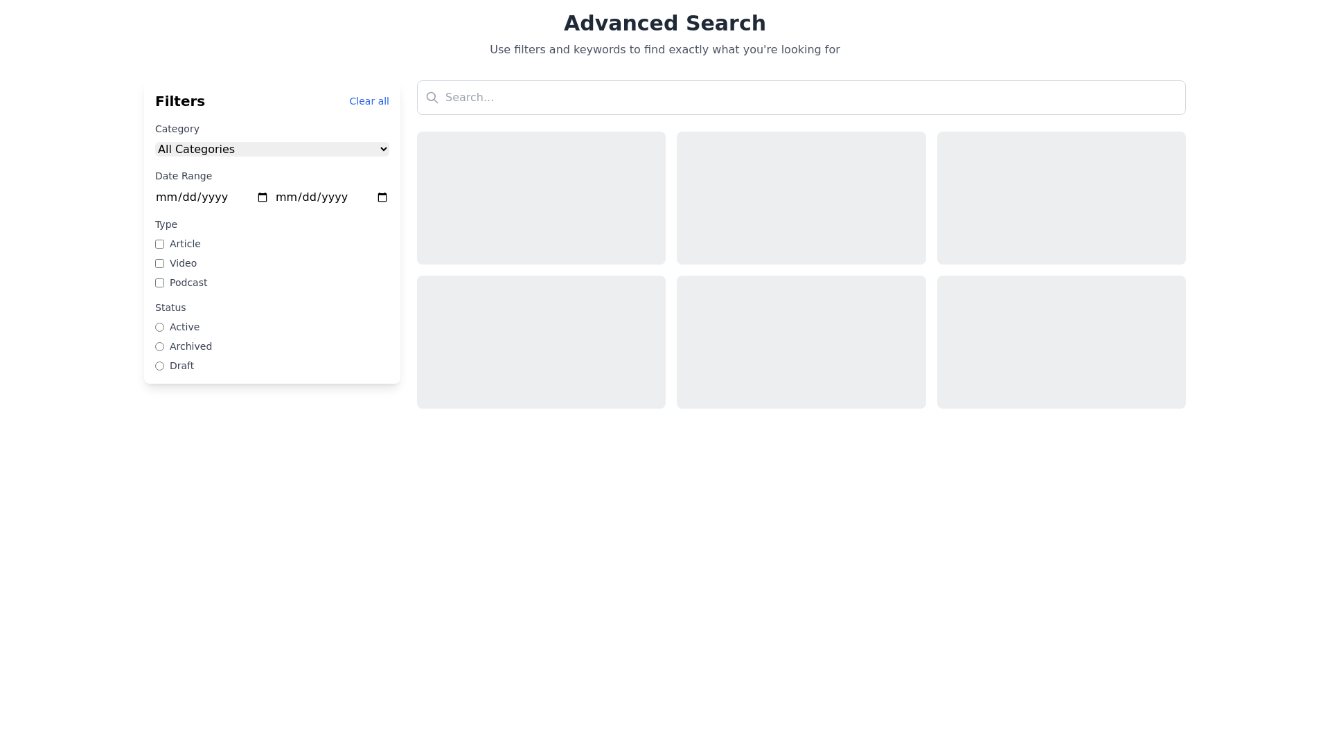 Component Preview