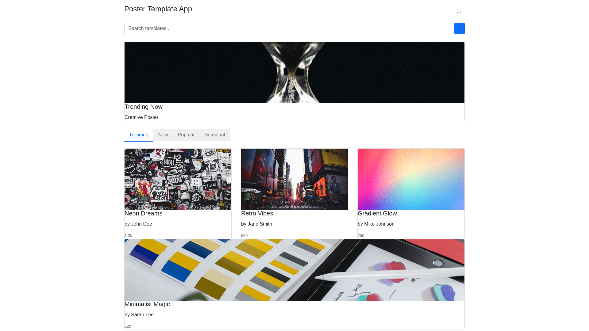 Component Preview