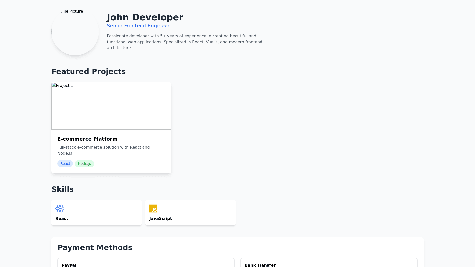 Component Preview