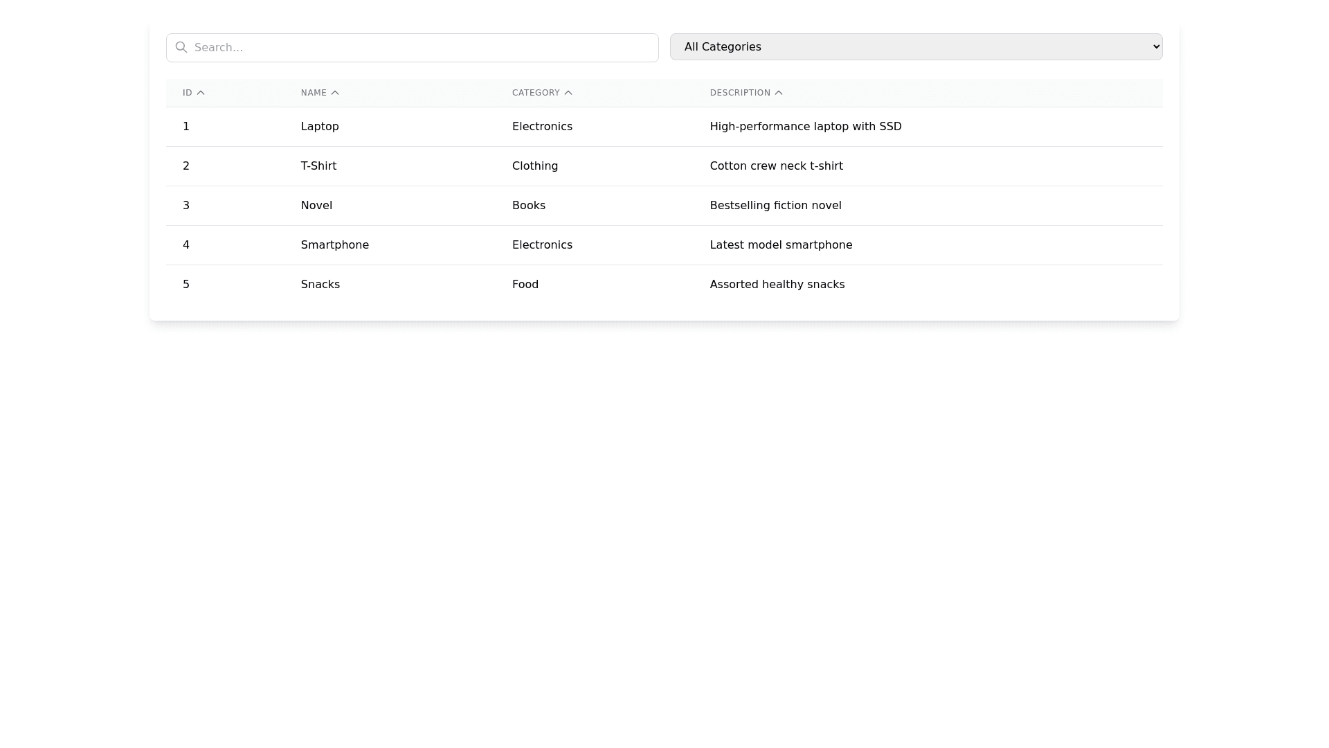 Component Preview