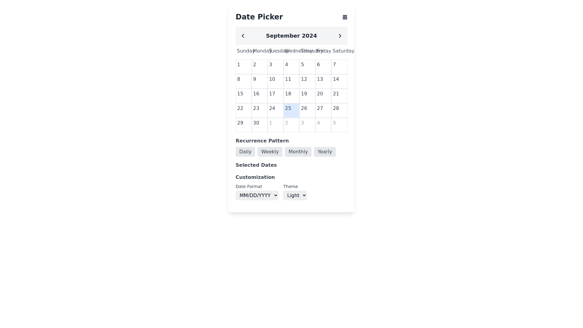 Component Preview