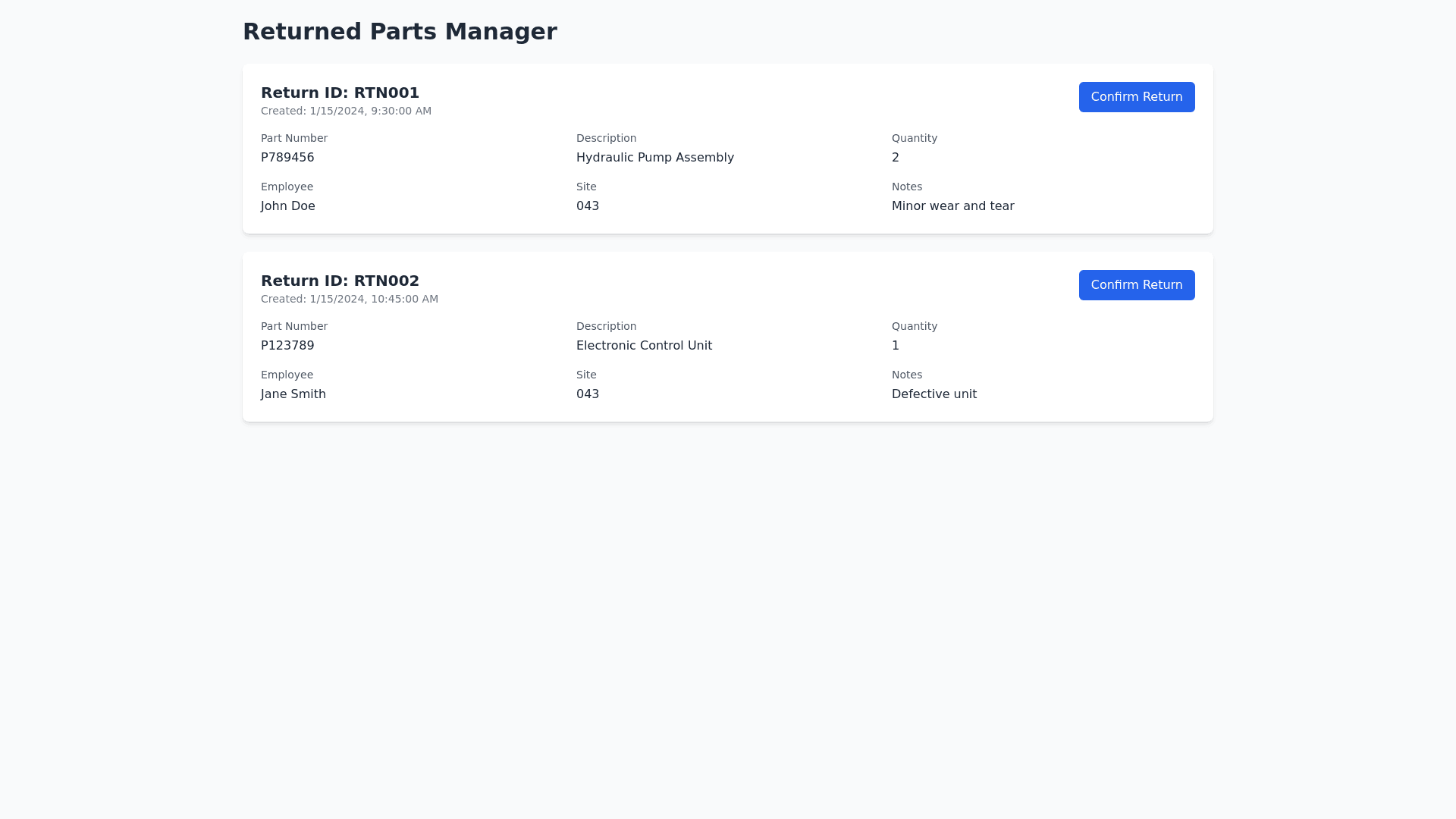 Component Preview
