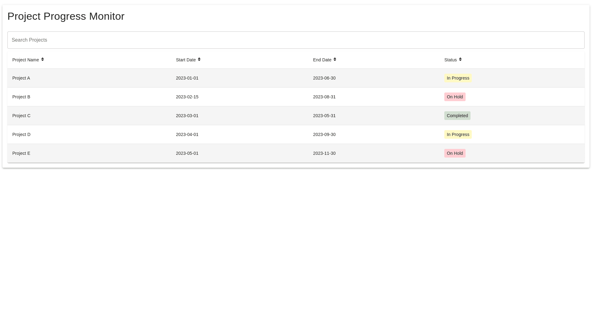 Component Preview