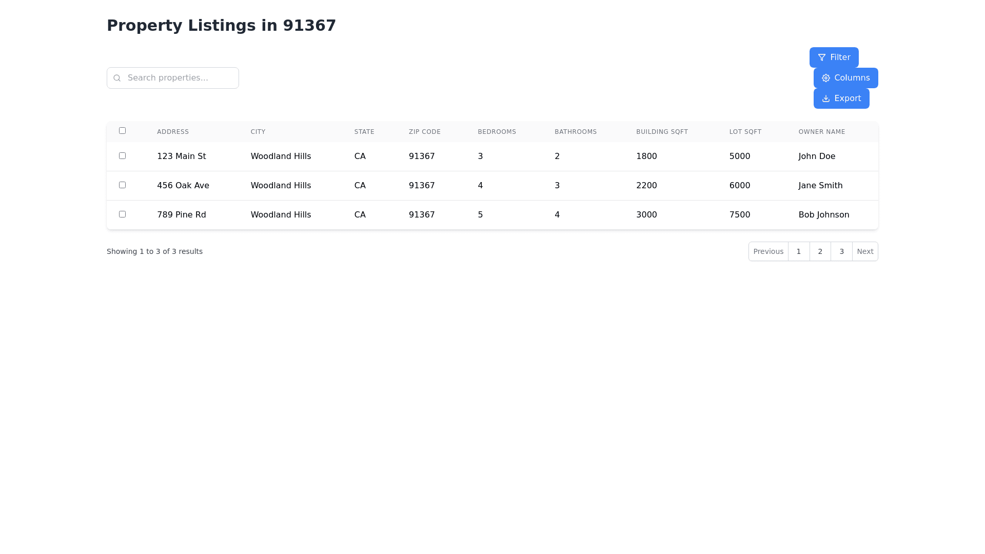 Component Preview