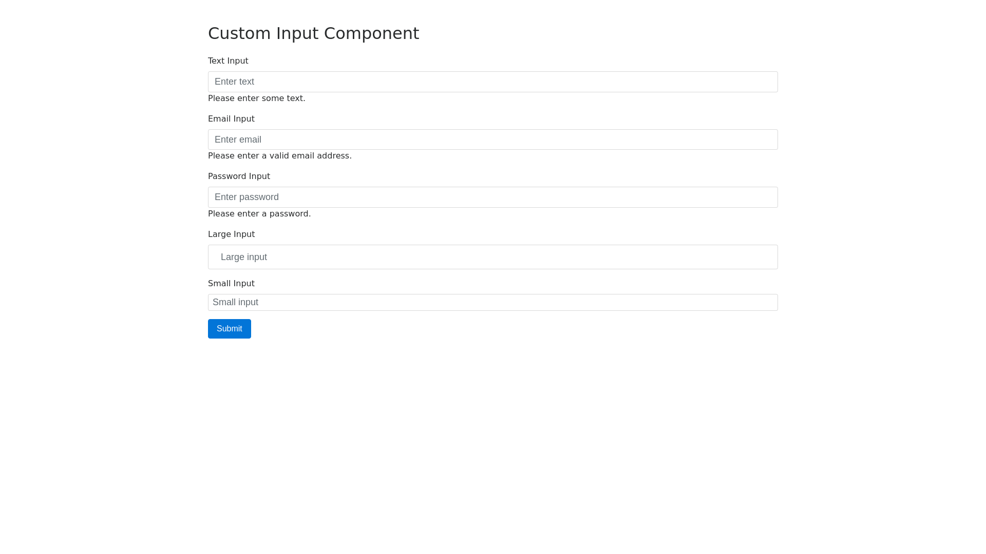 Component Preview