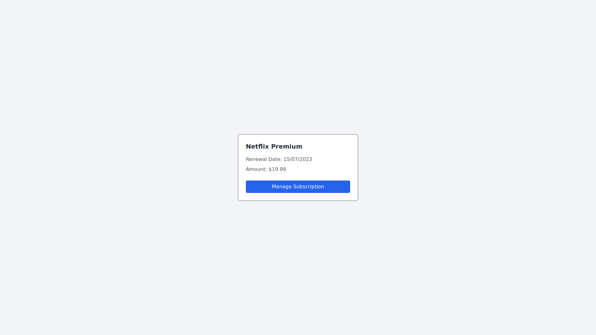 Component Preview