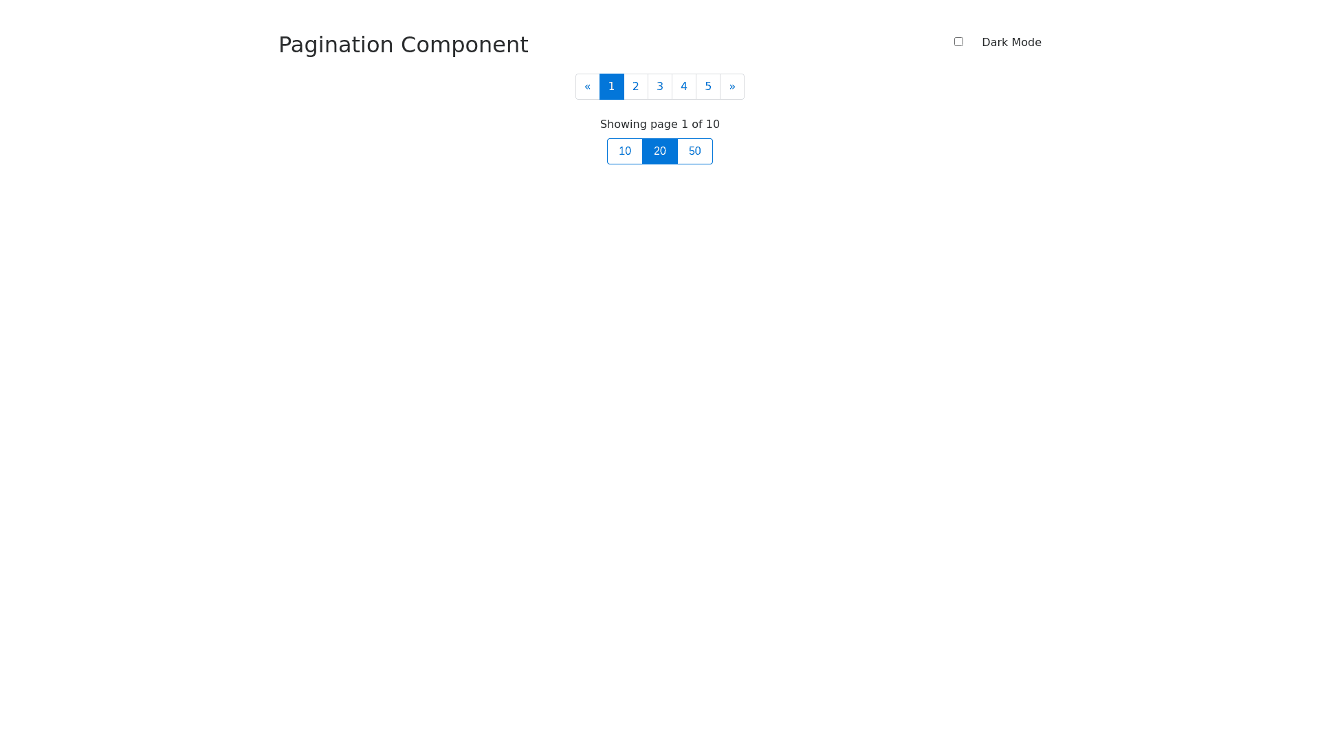Component Preview