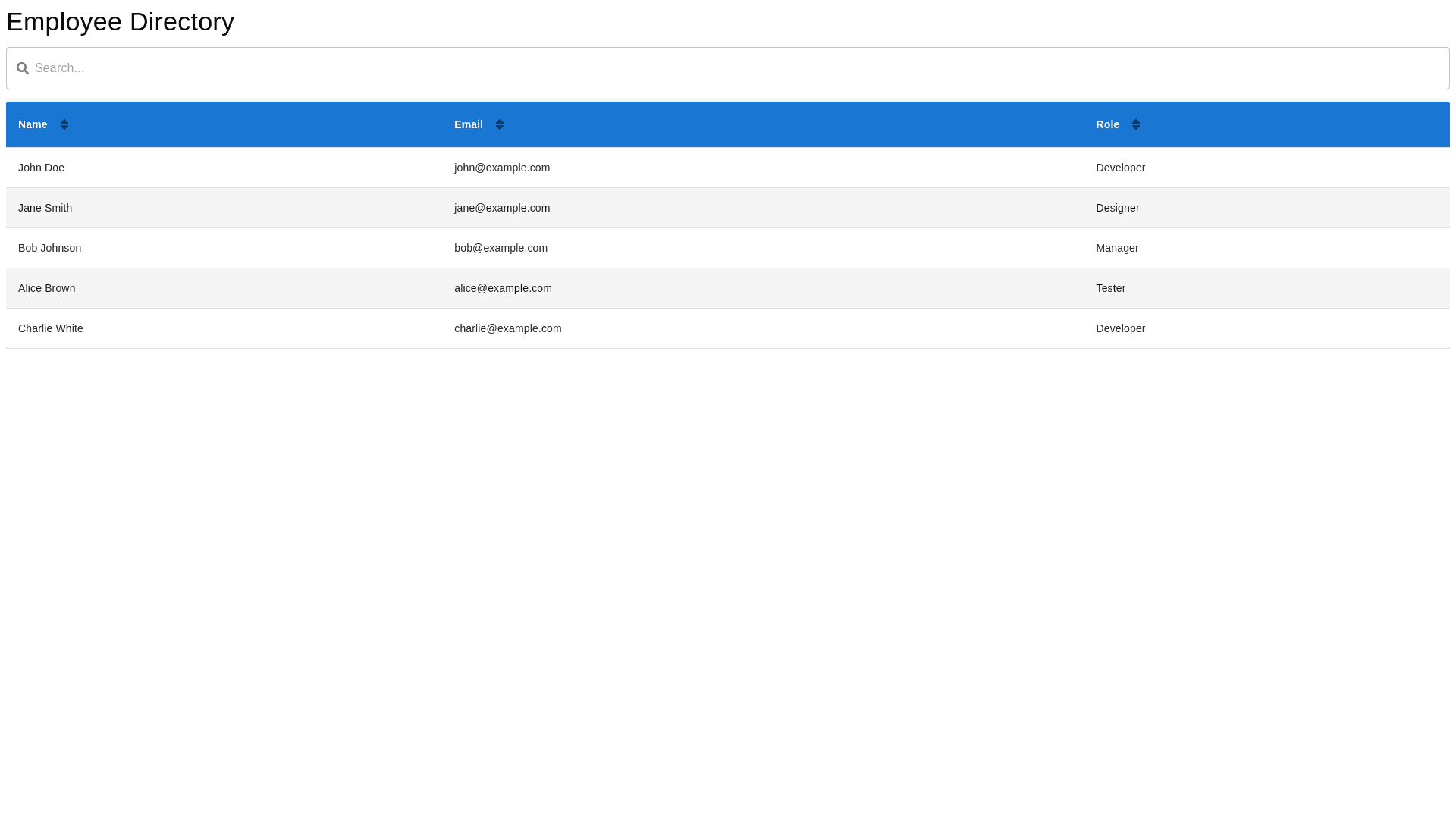Component Preview