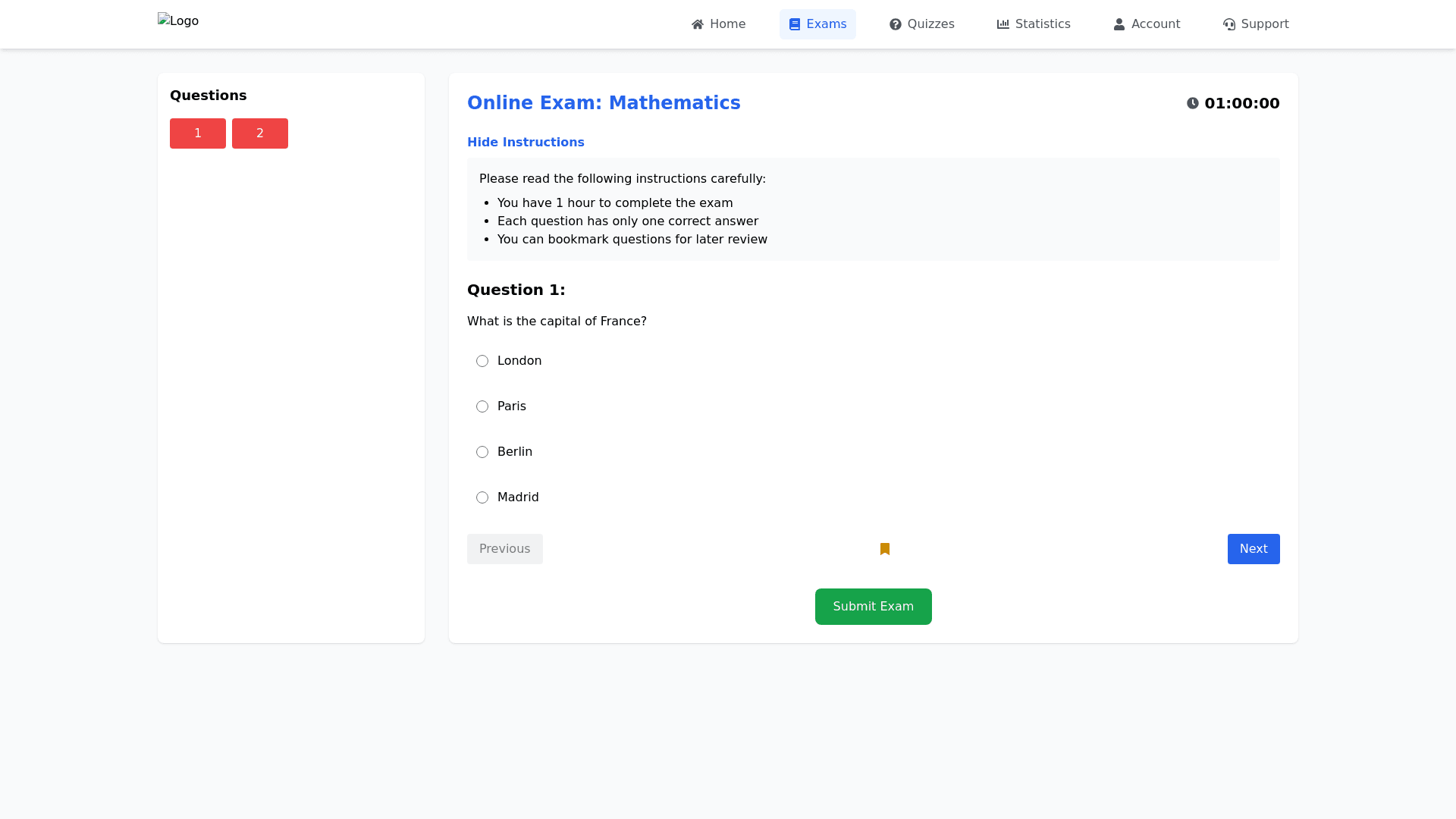 Component Preview