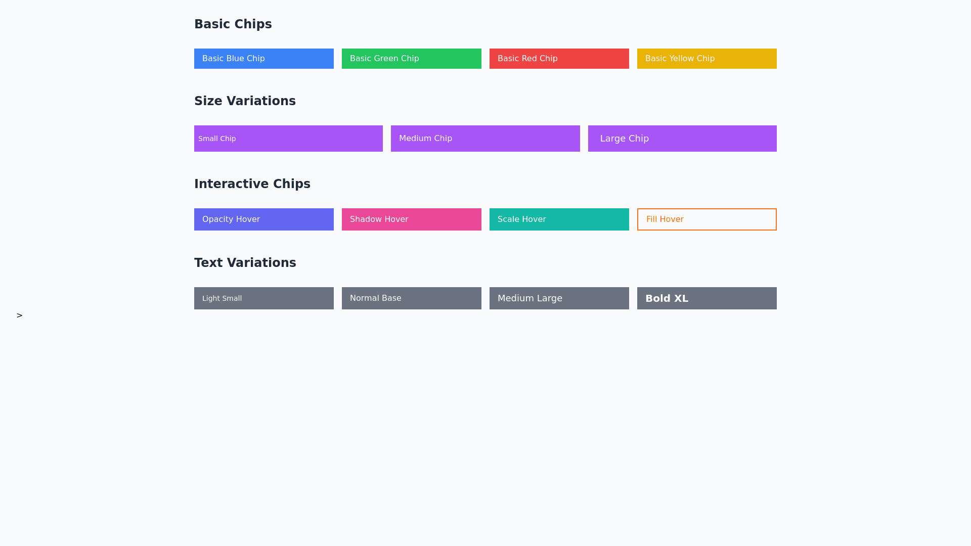 Component Preview