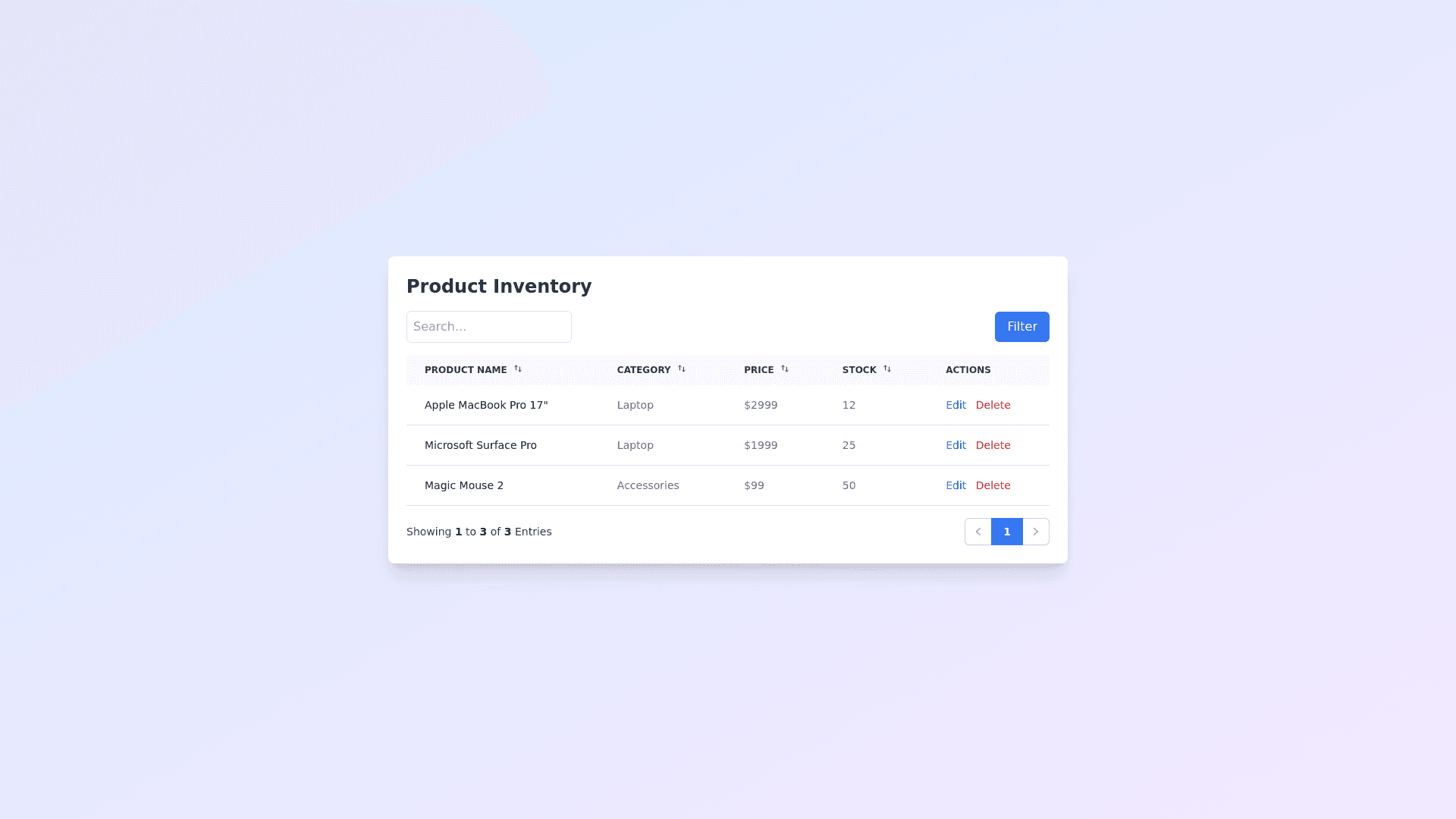 Component Preview