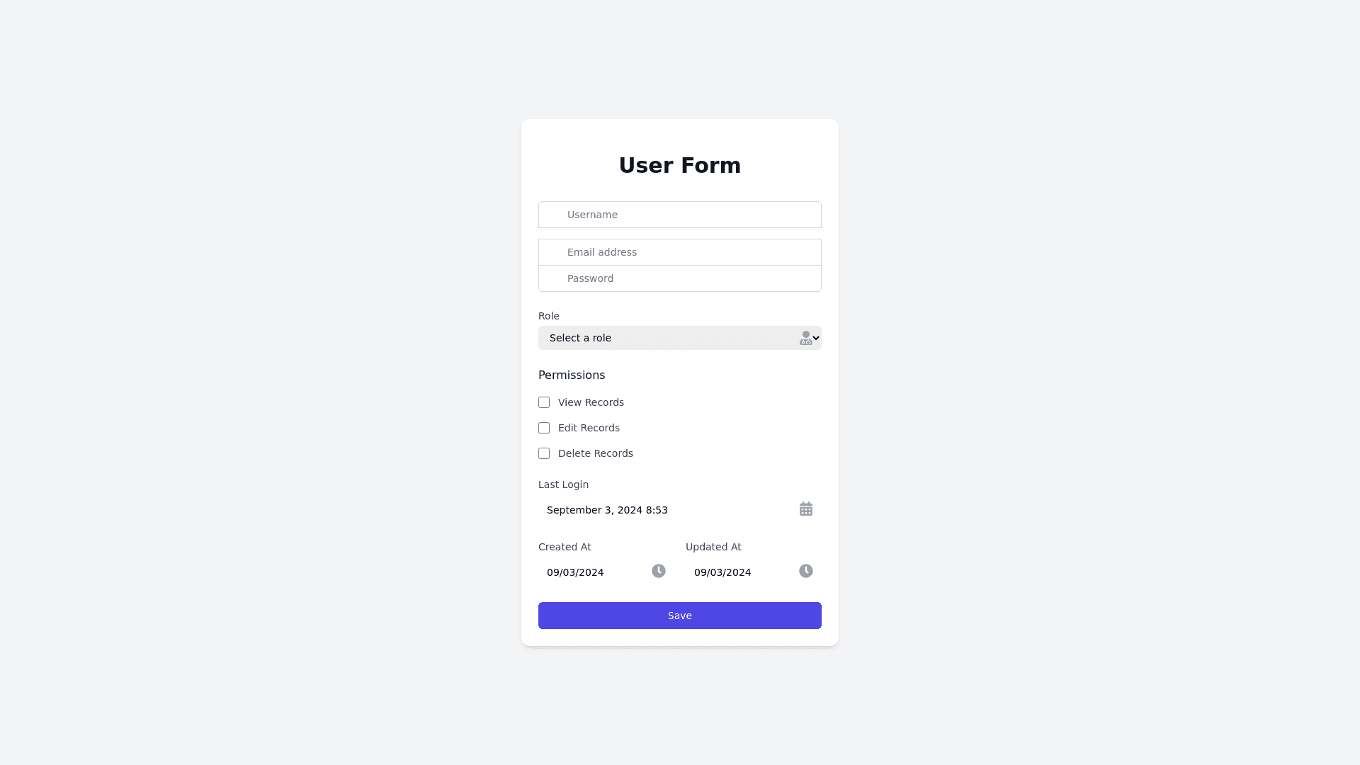 Component Preview