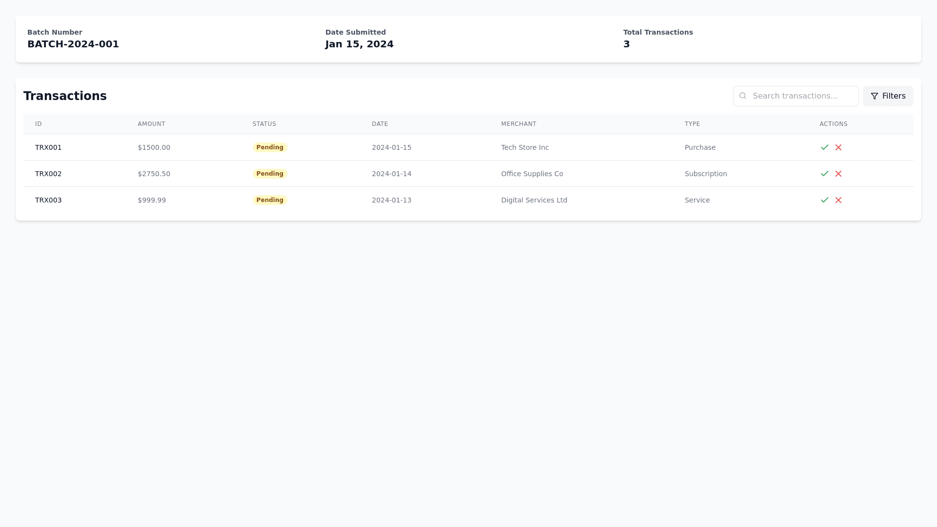 Component Preview