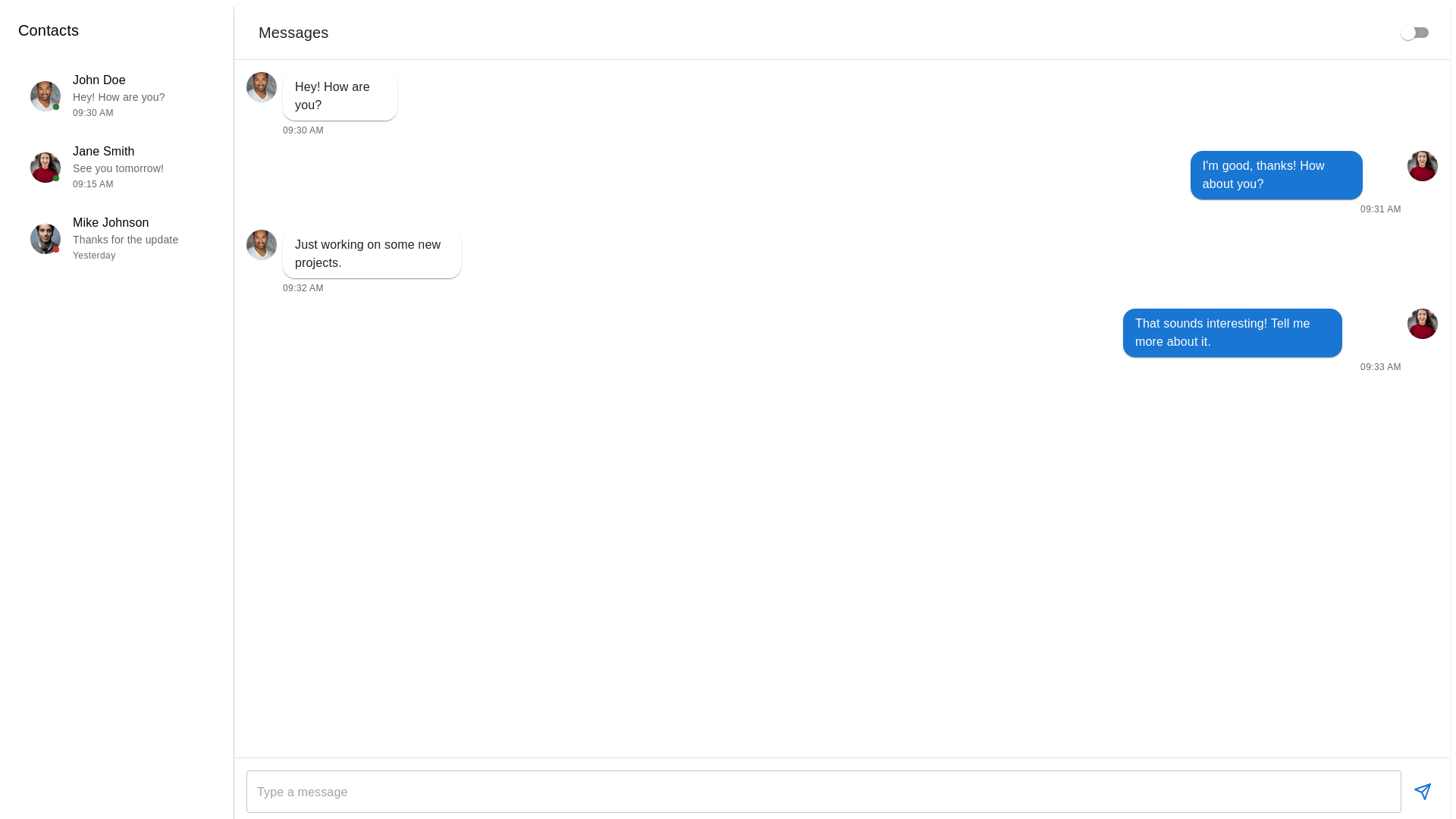 Component Preview