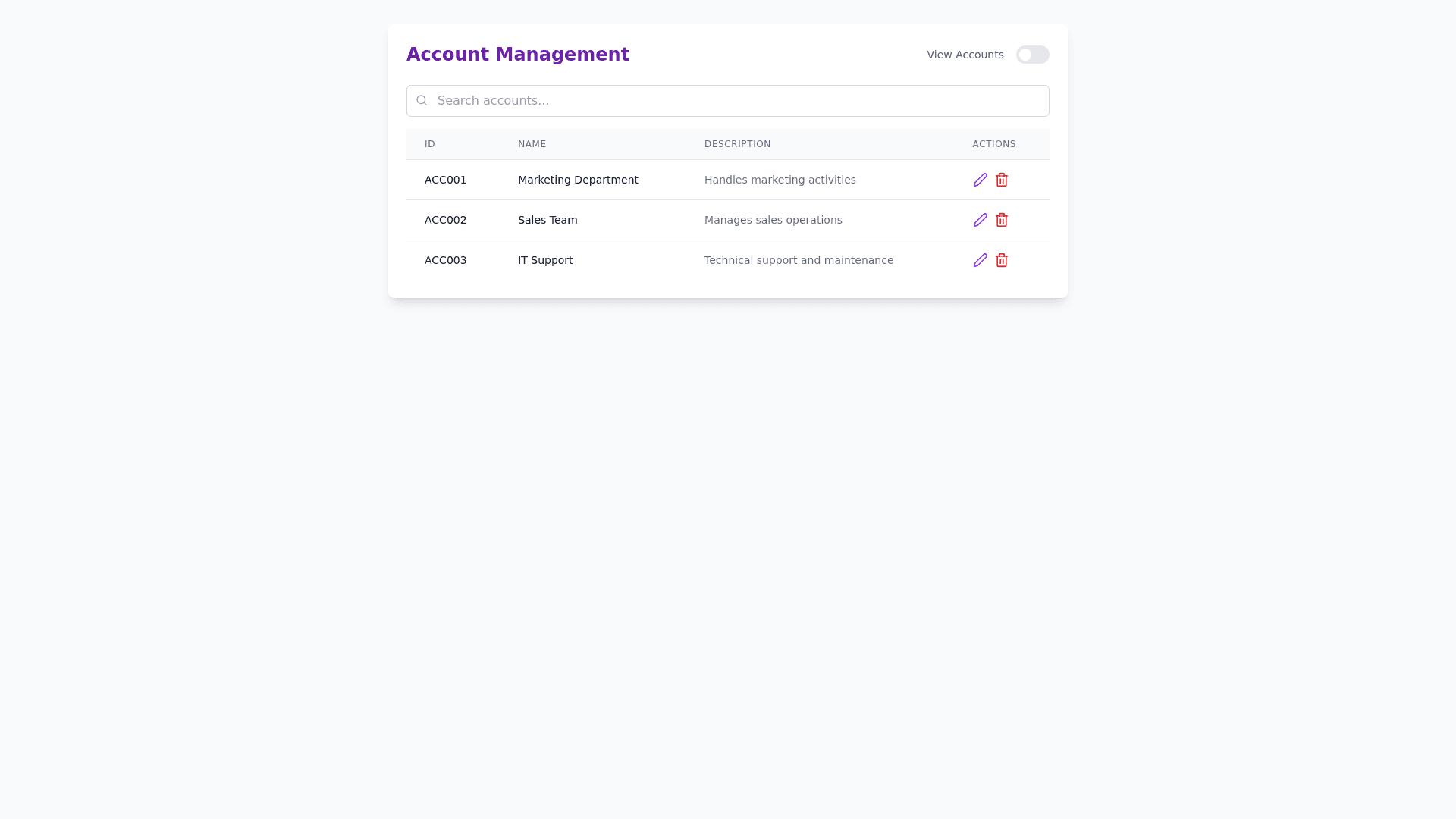 Component Preview