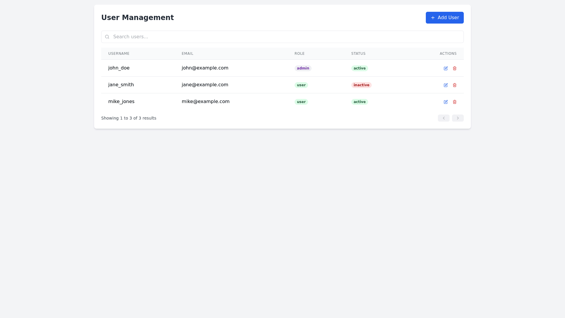 Component Preview