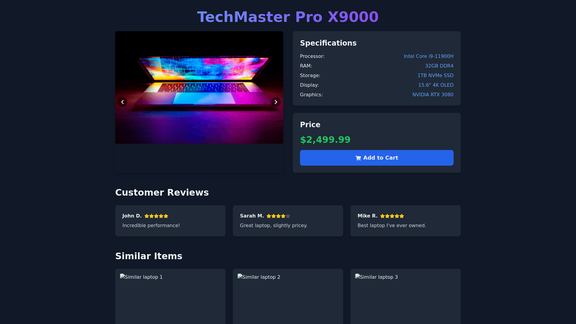 Component Preview