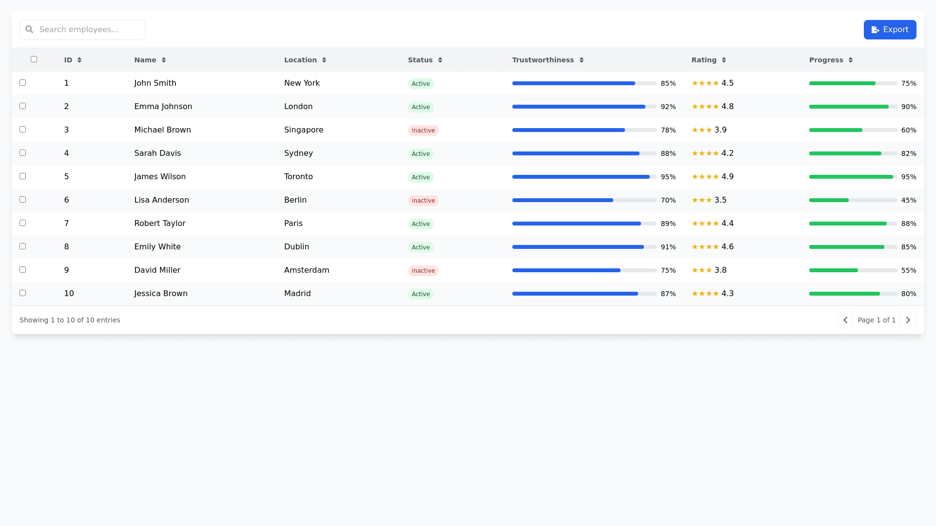 Component Preview