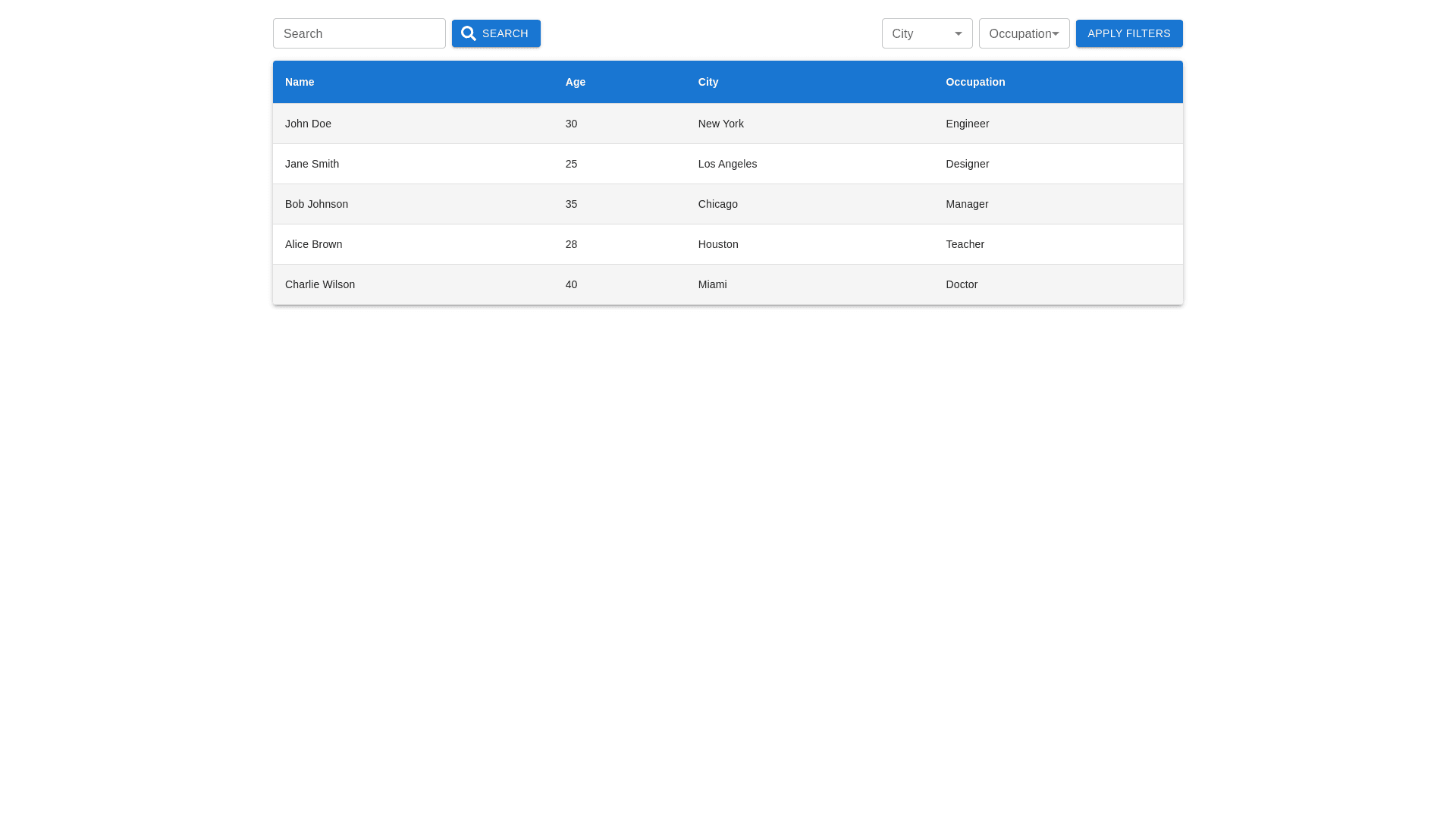 Component Preview