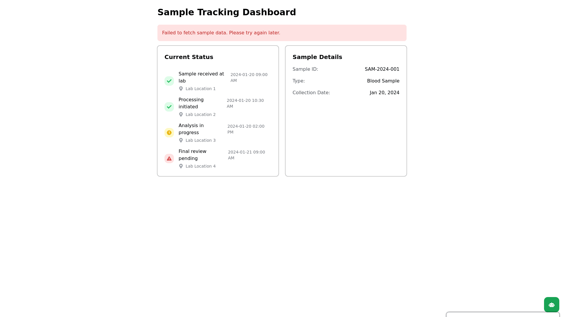 Component Preview