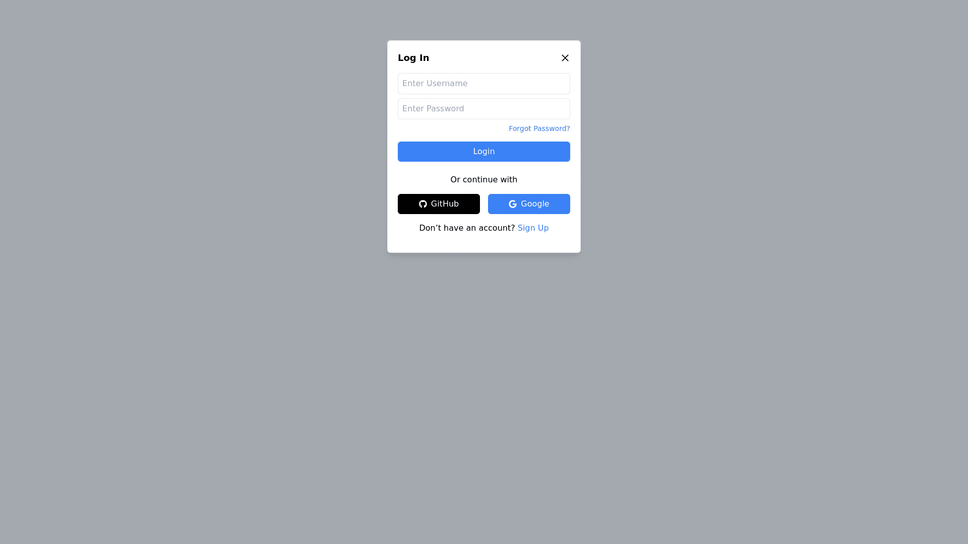 Component Preview