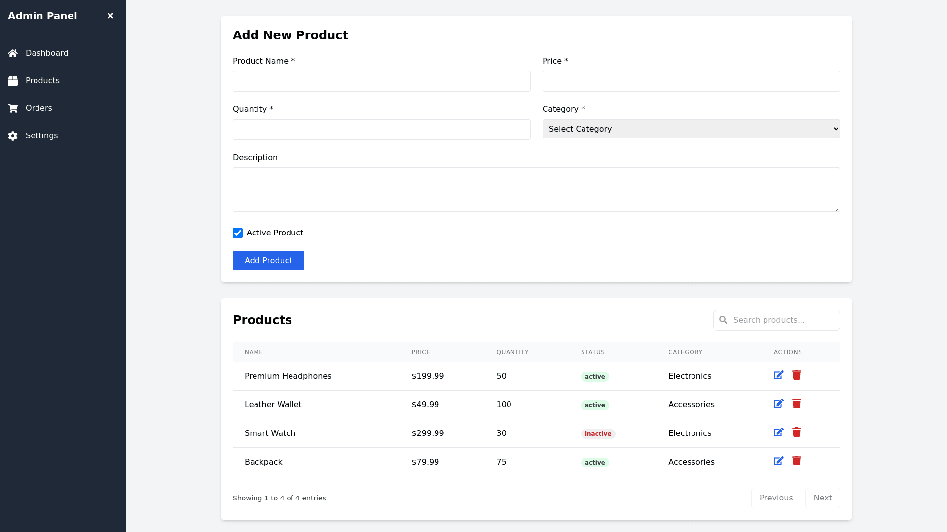 Component Preview