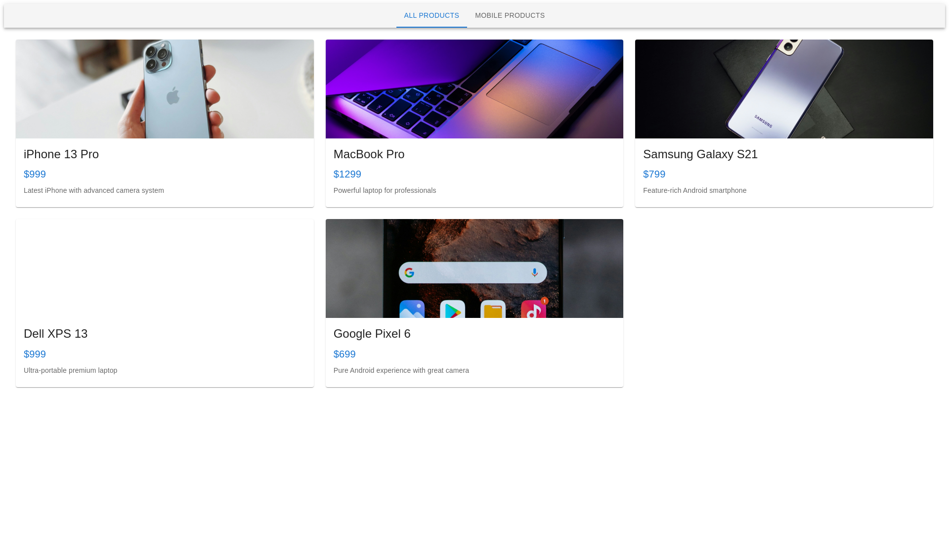 Component Preview