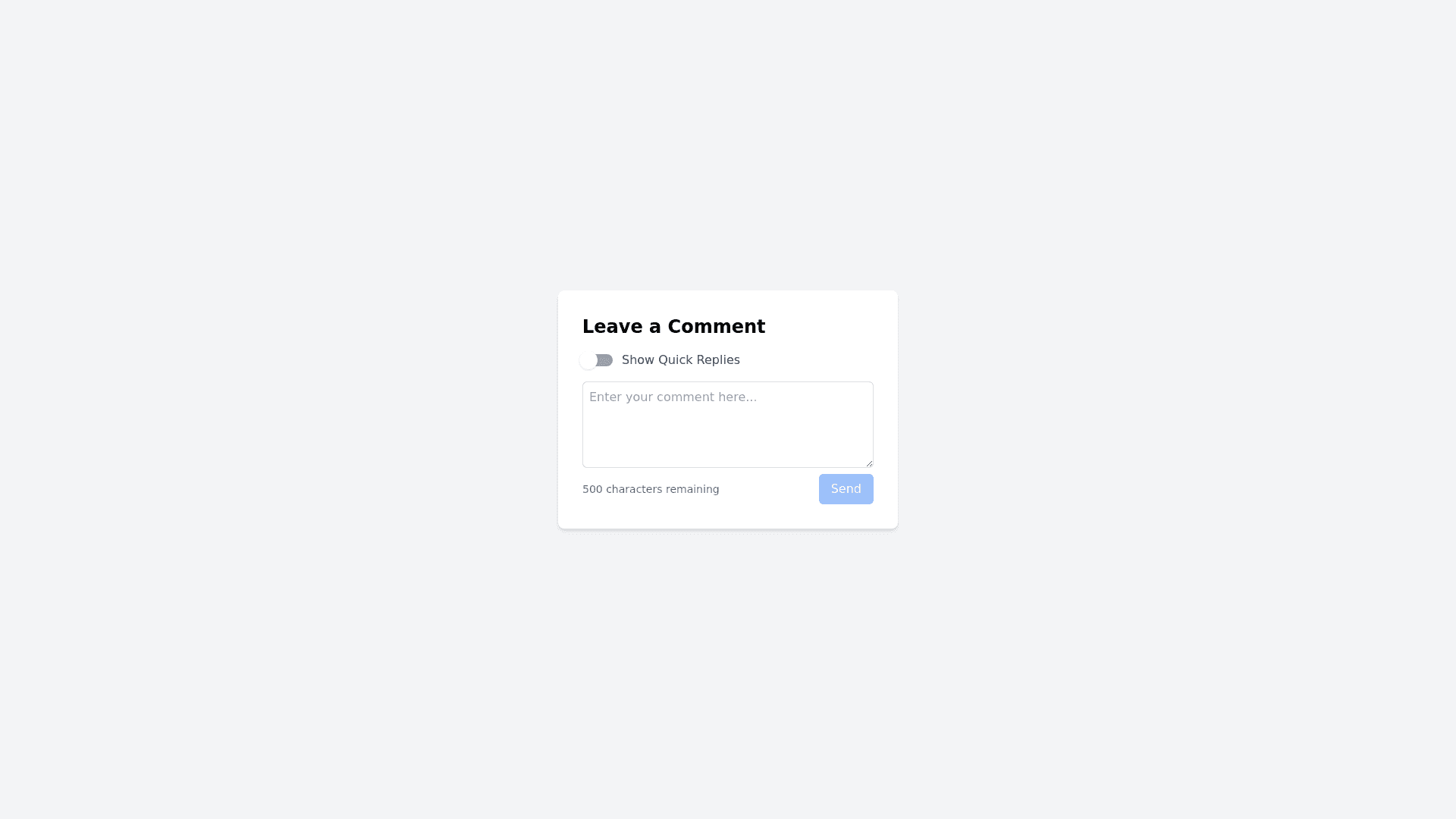 Component Preview