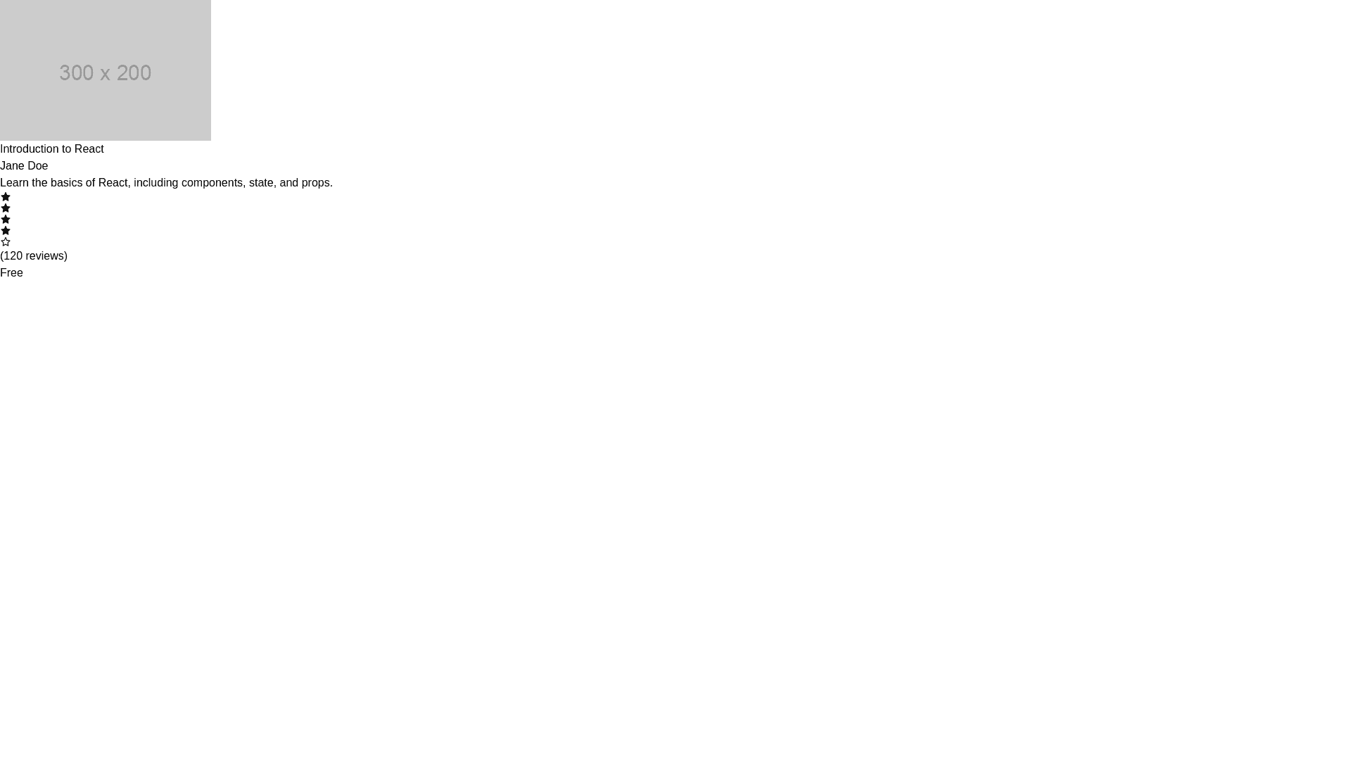 Component Preview