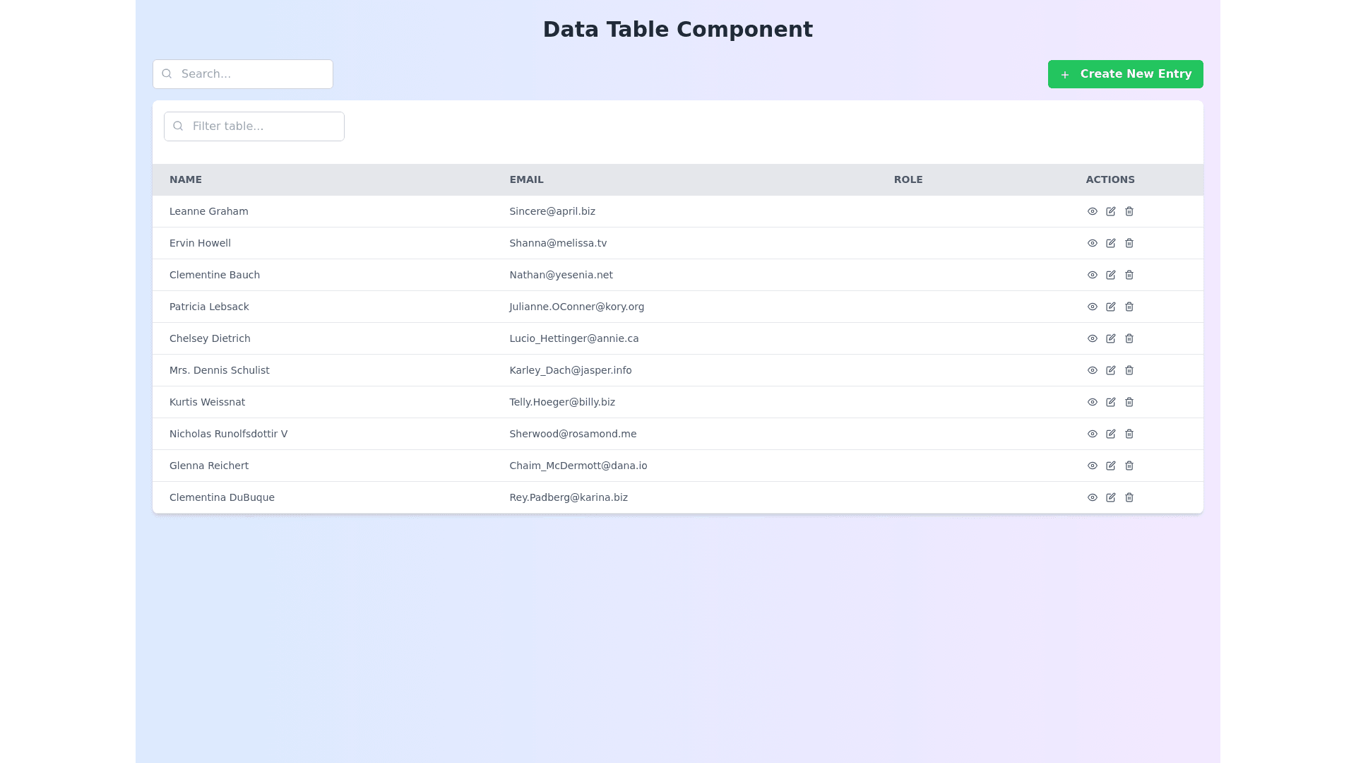 Component Preview