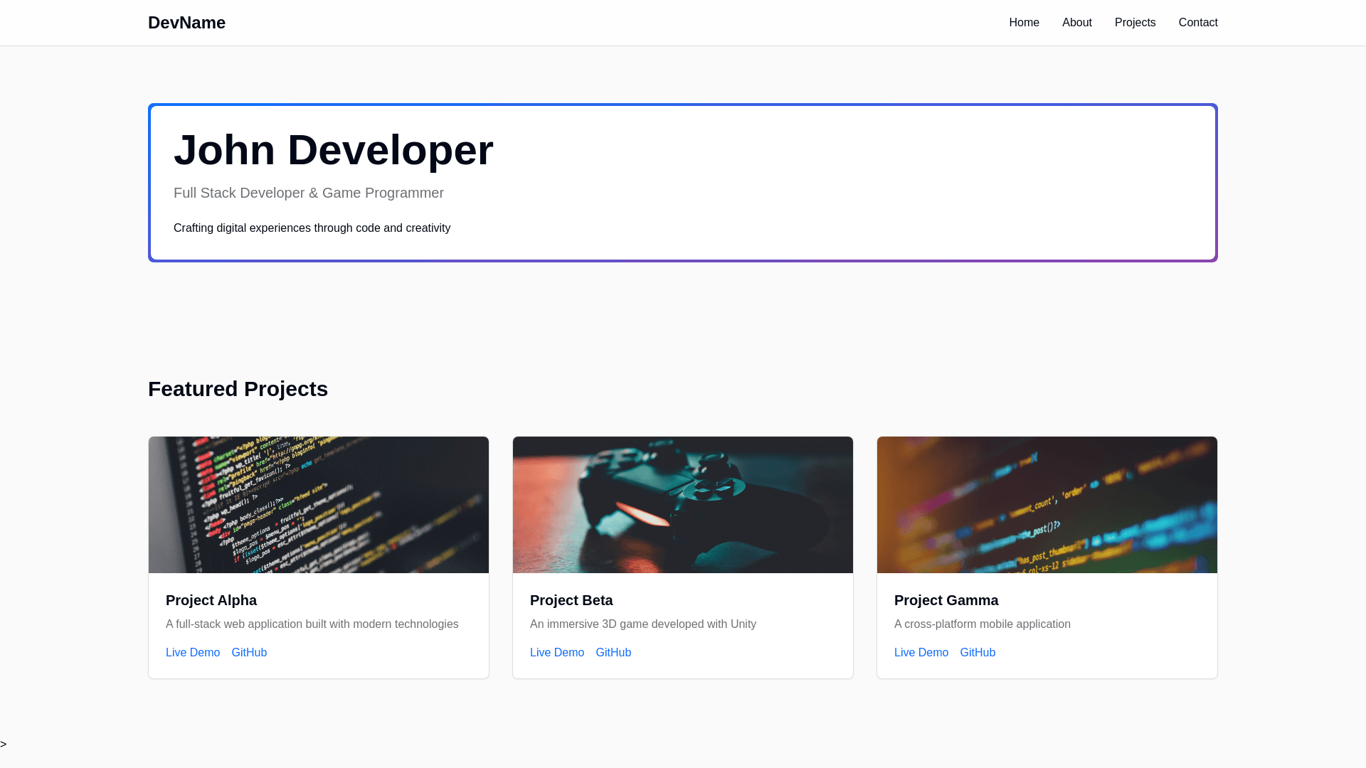 Component Preview