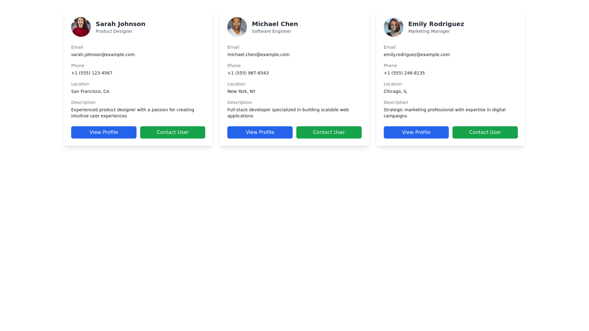 Component Preview