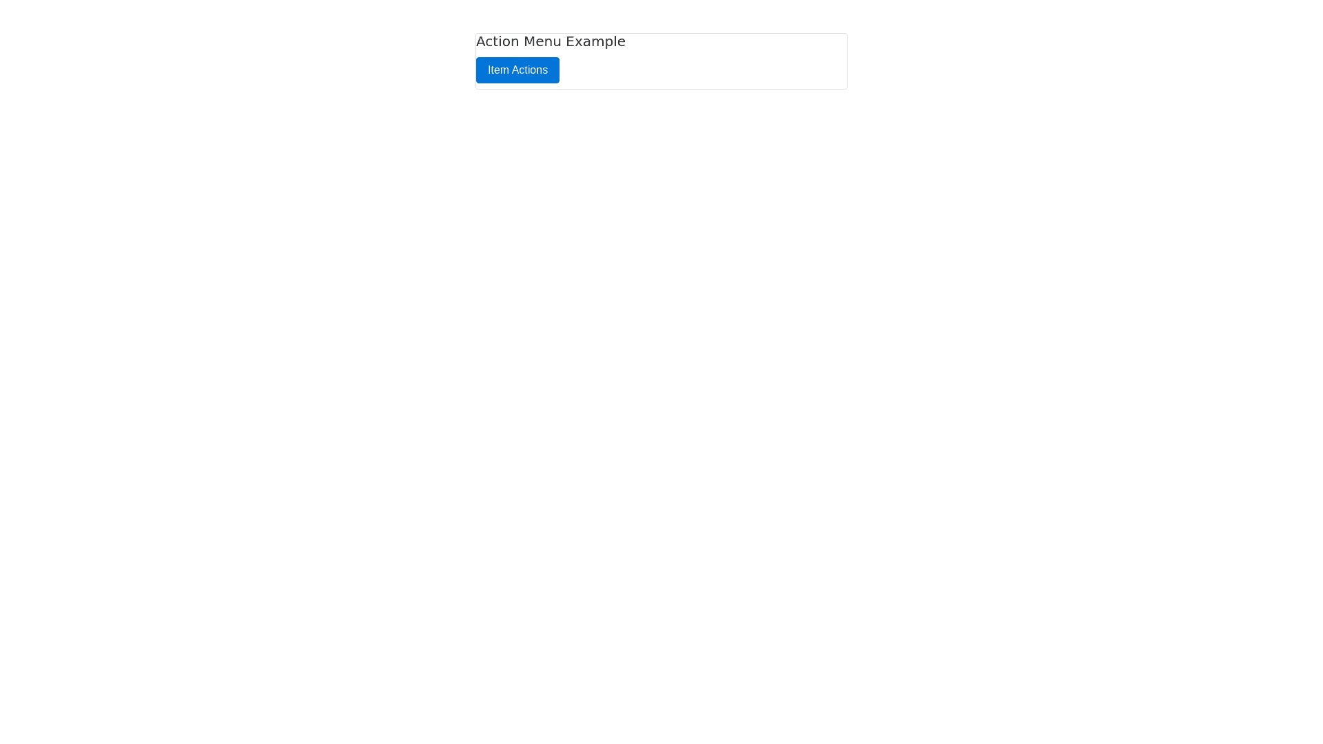 Component Preview