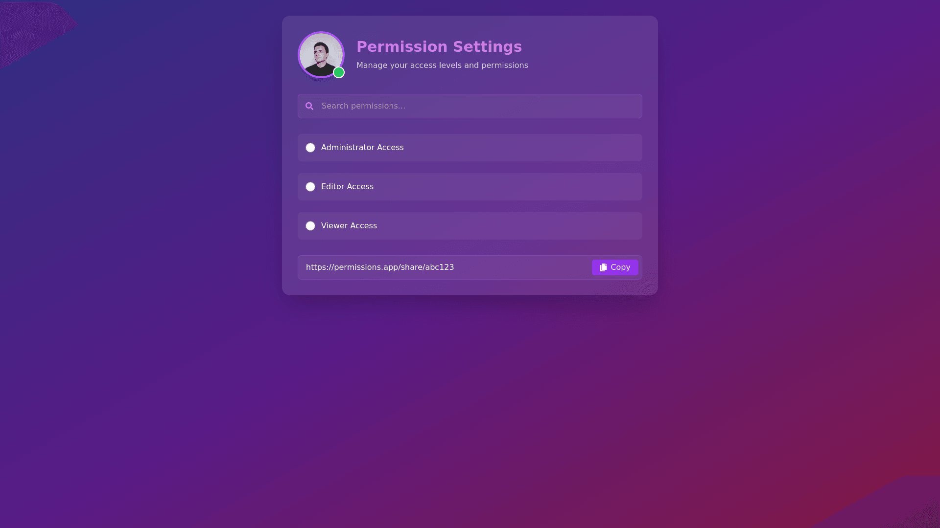 Component Preview
