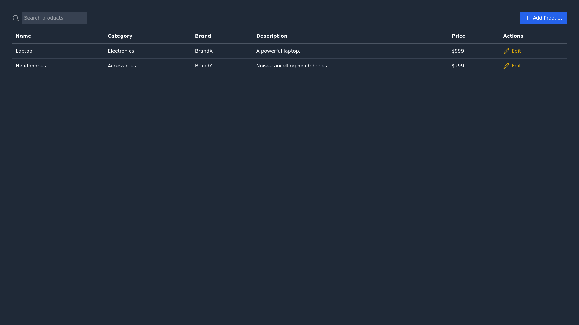Component Preview