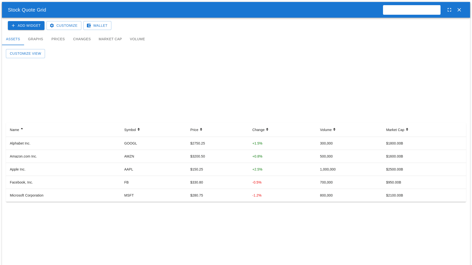 Component Preview
