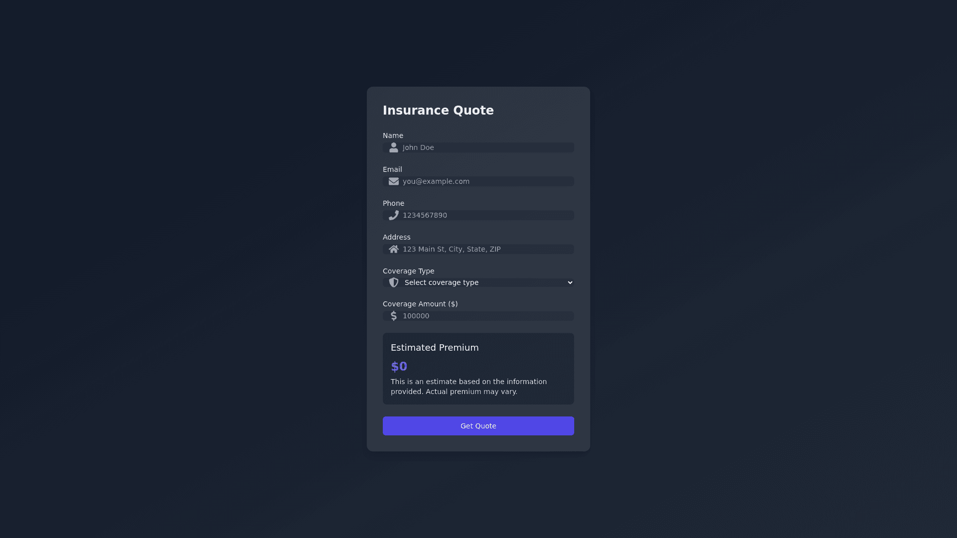 Component Preview