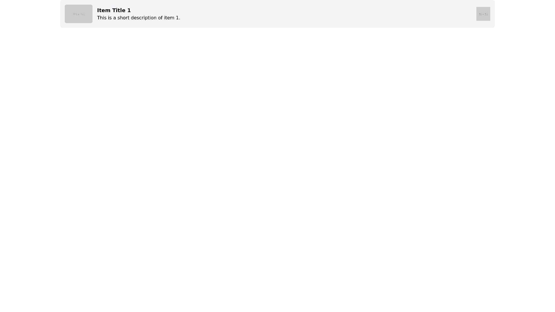 Component Preview