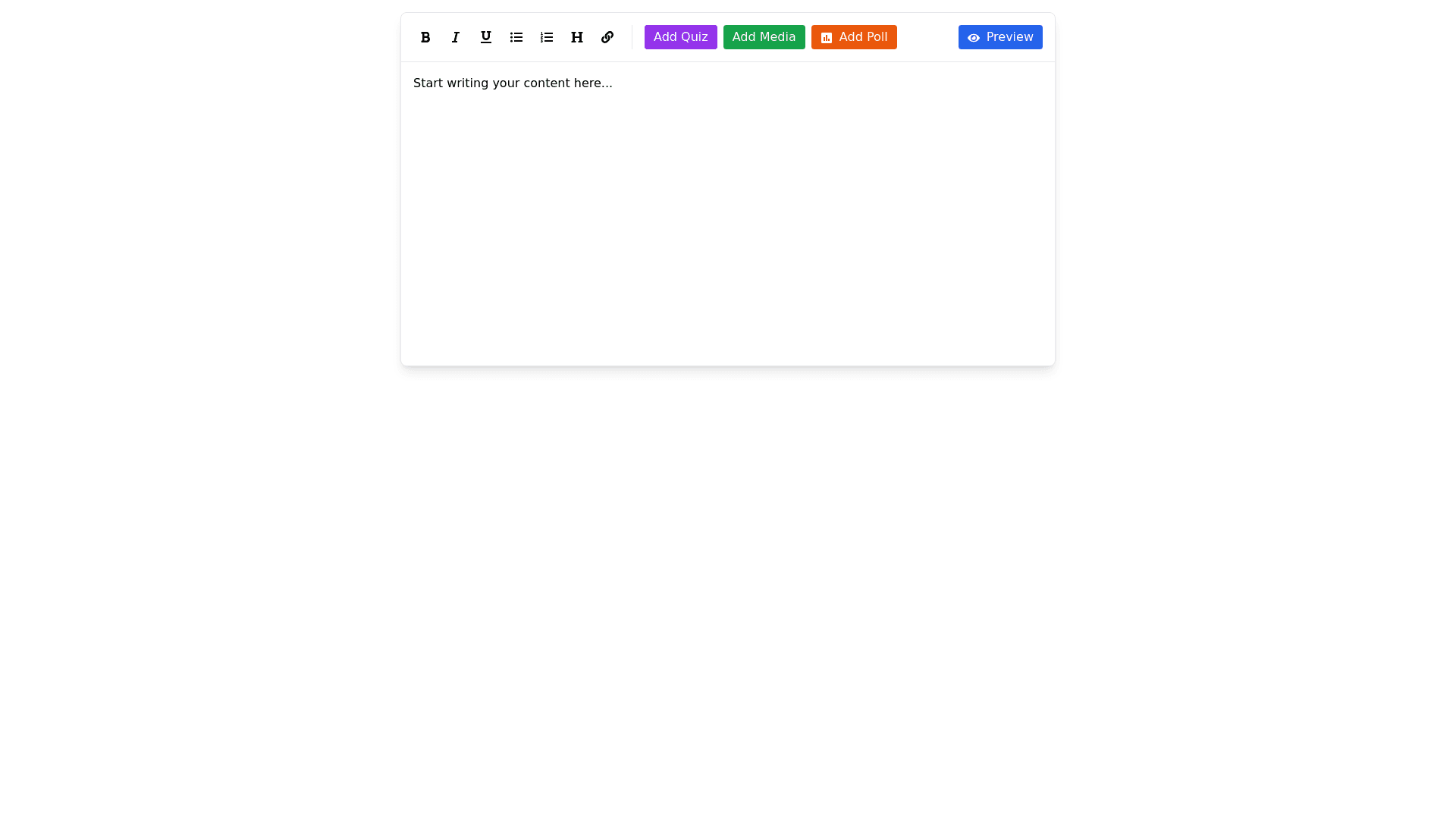 Component Preview