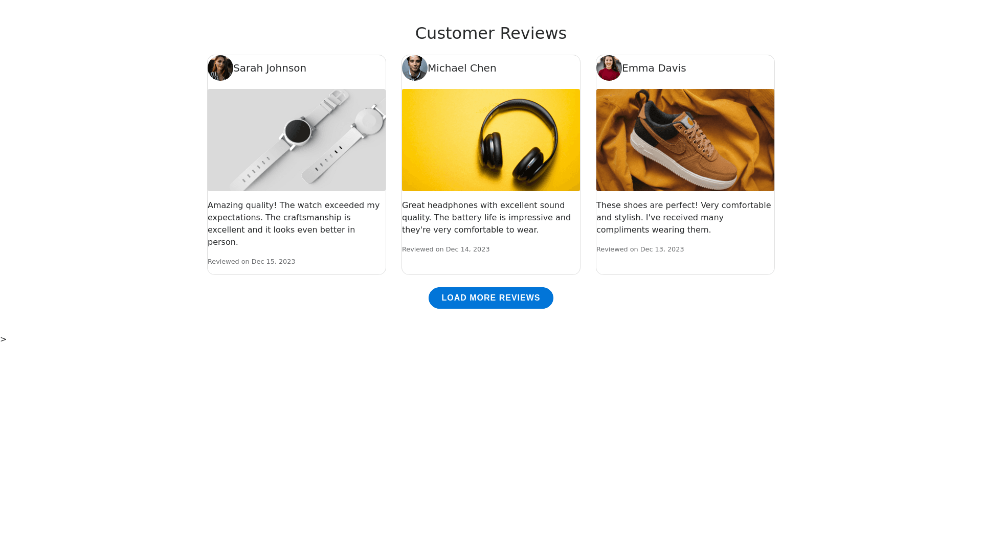 Component Preview