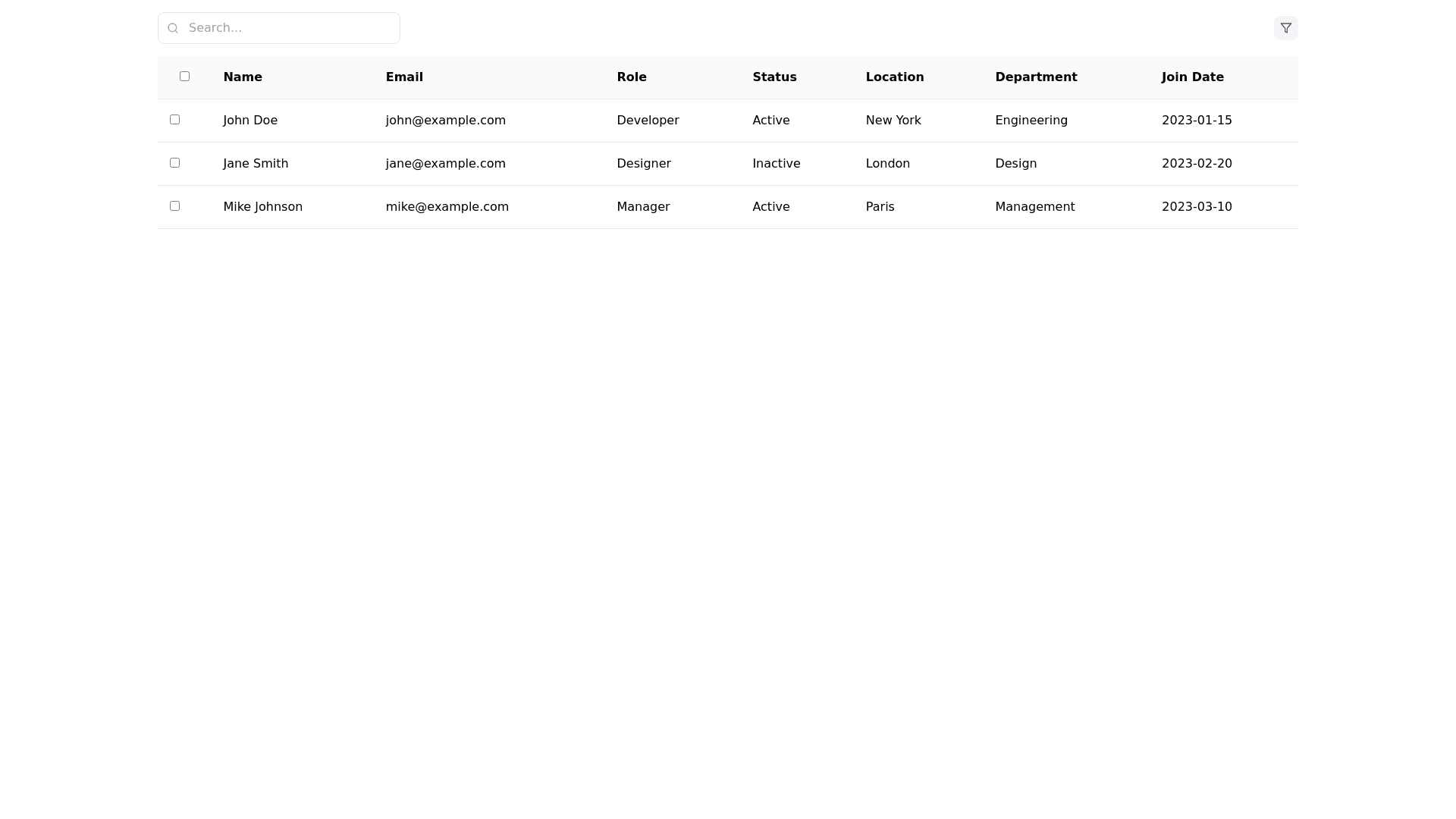 Component Preview