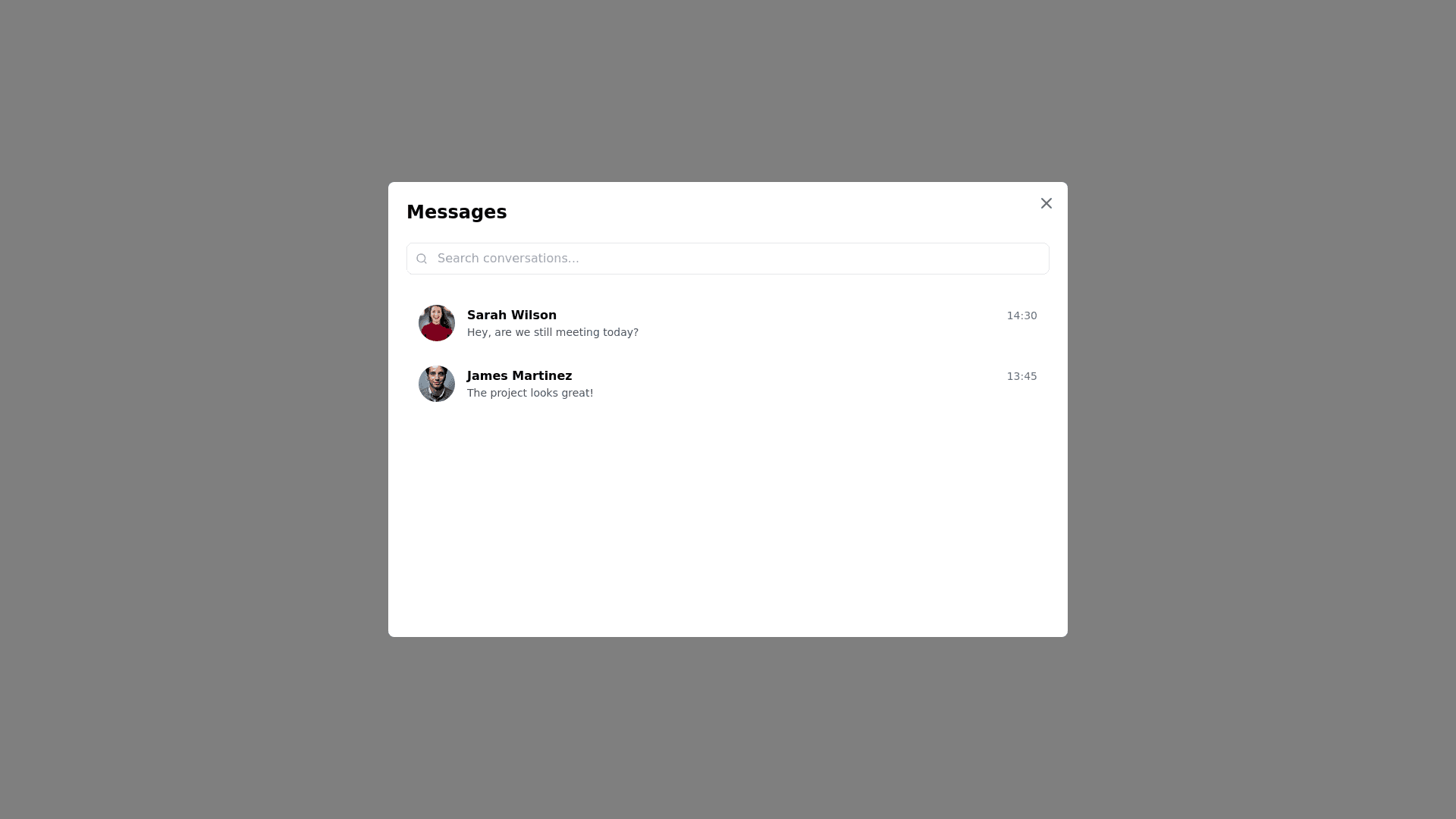 Component Preview