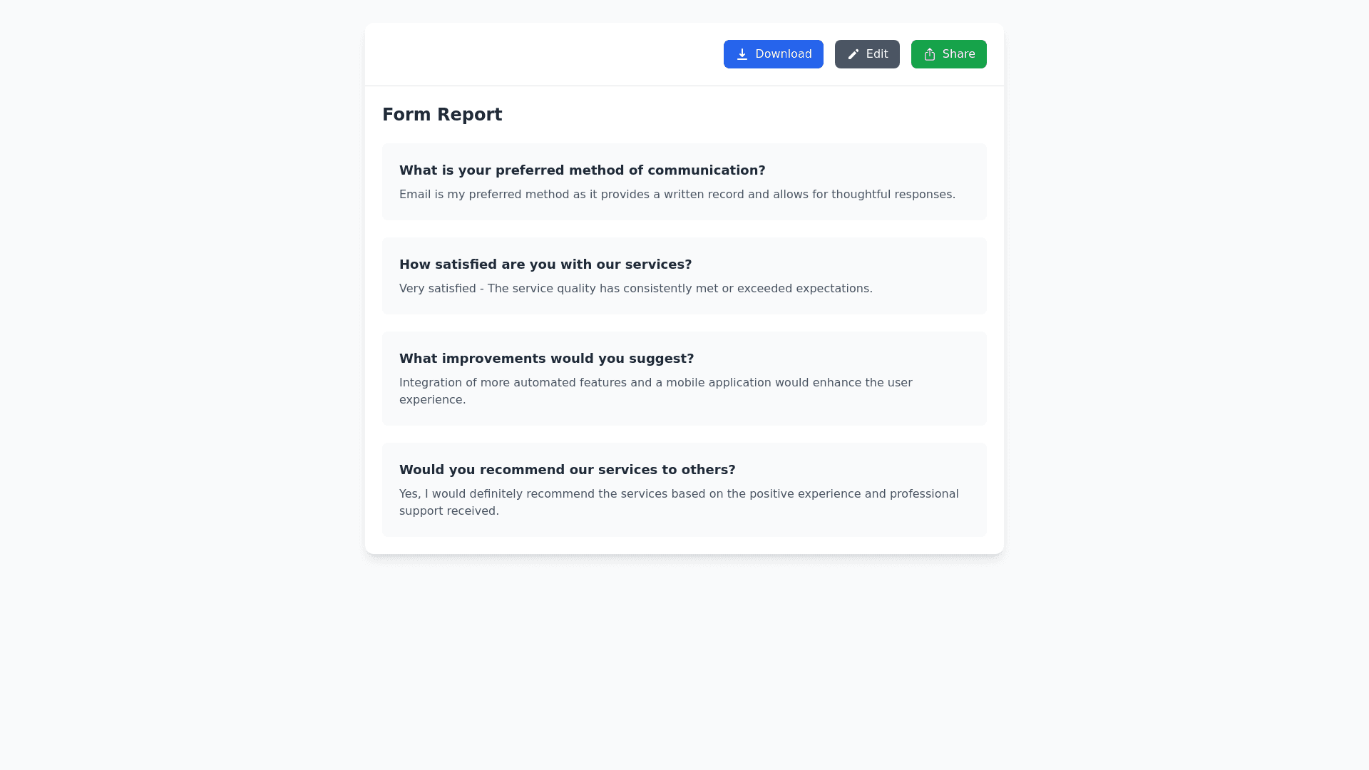Component Preview