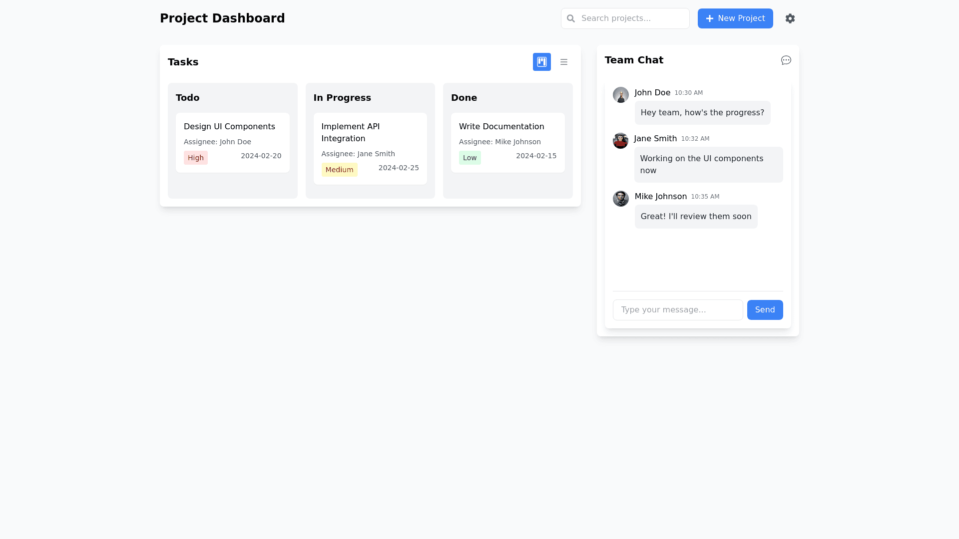 Component Preview