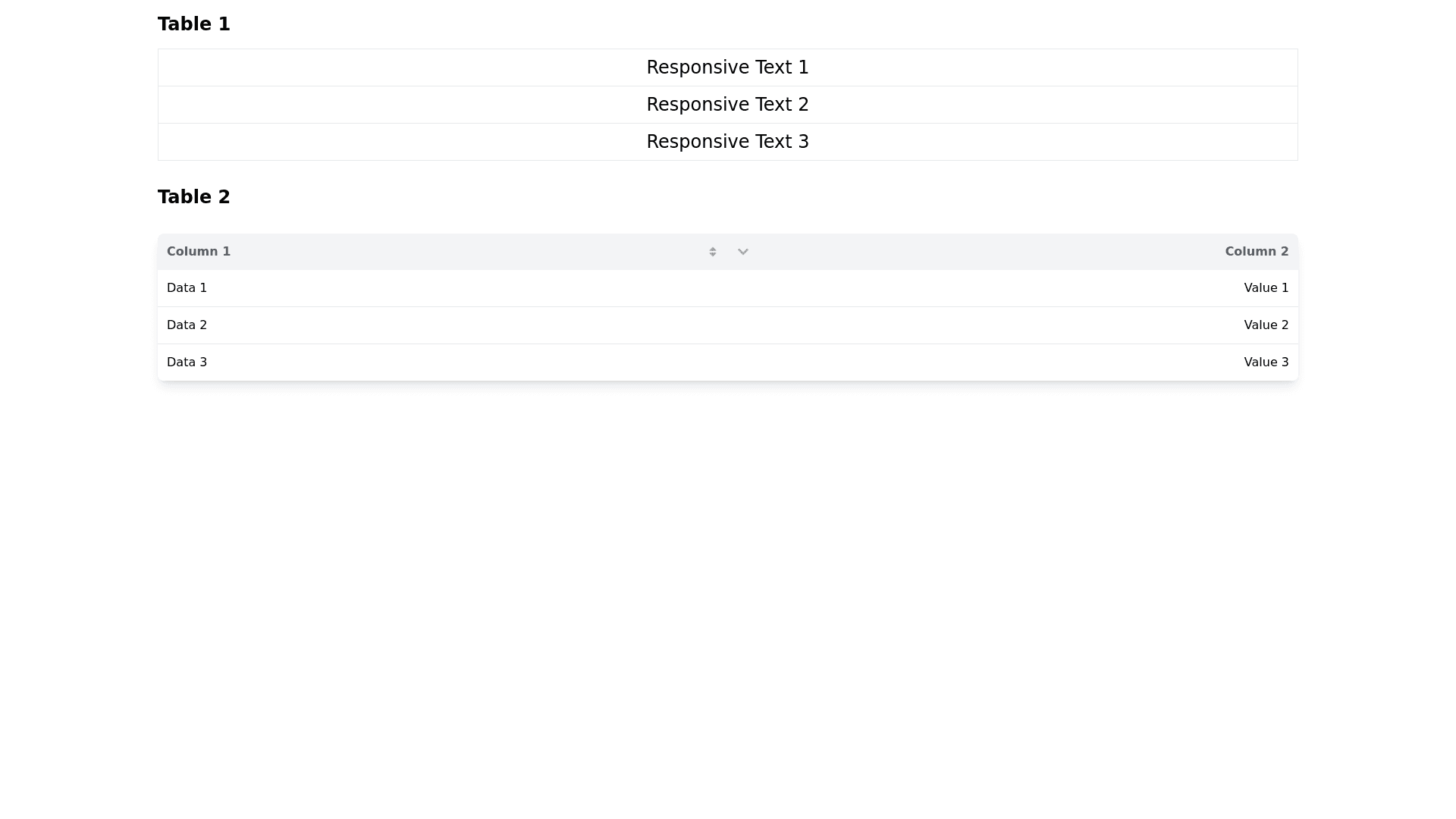 Component Preview