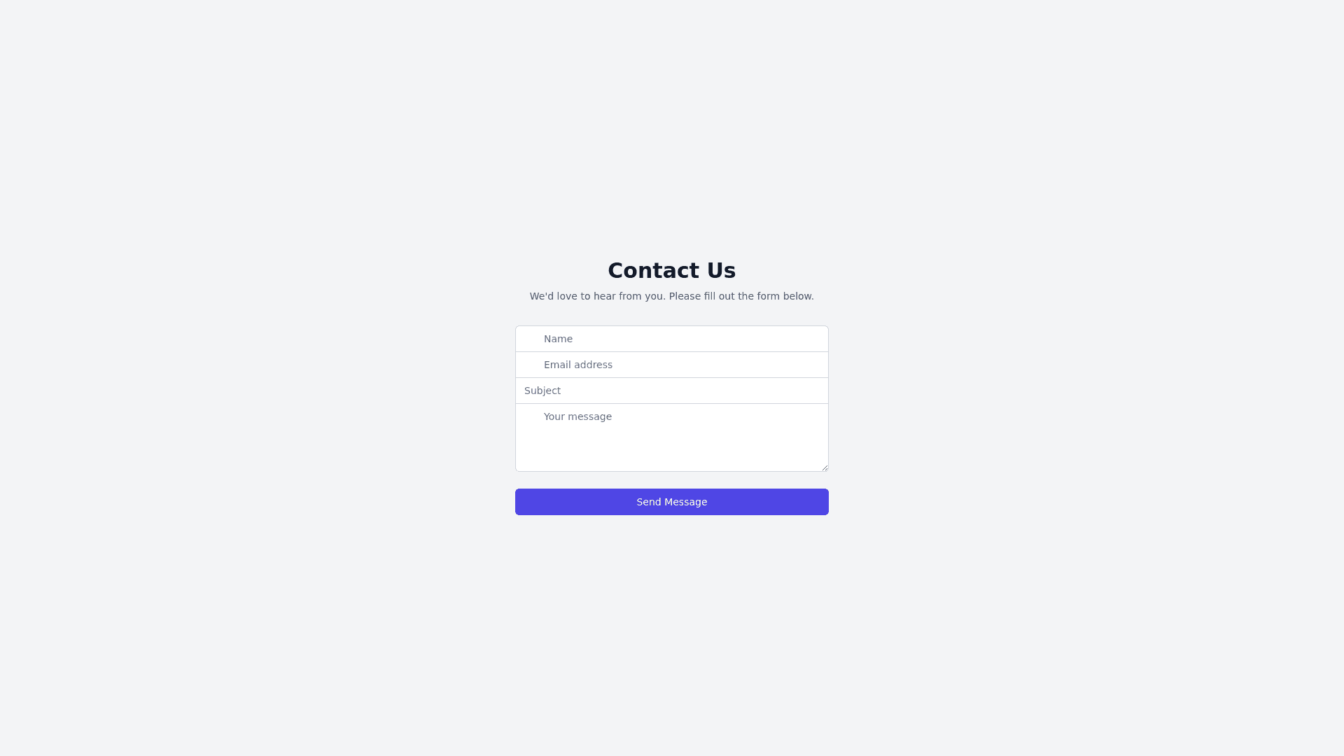 Component Preview